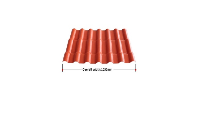 UPVC Spanish Roofing Sheets 